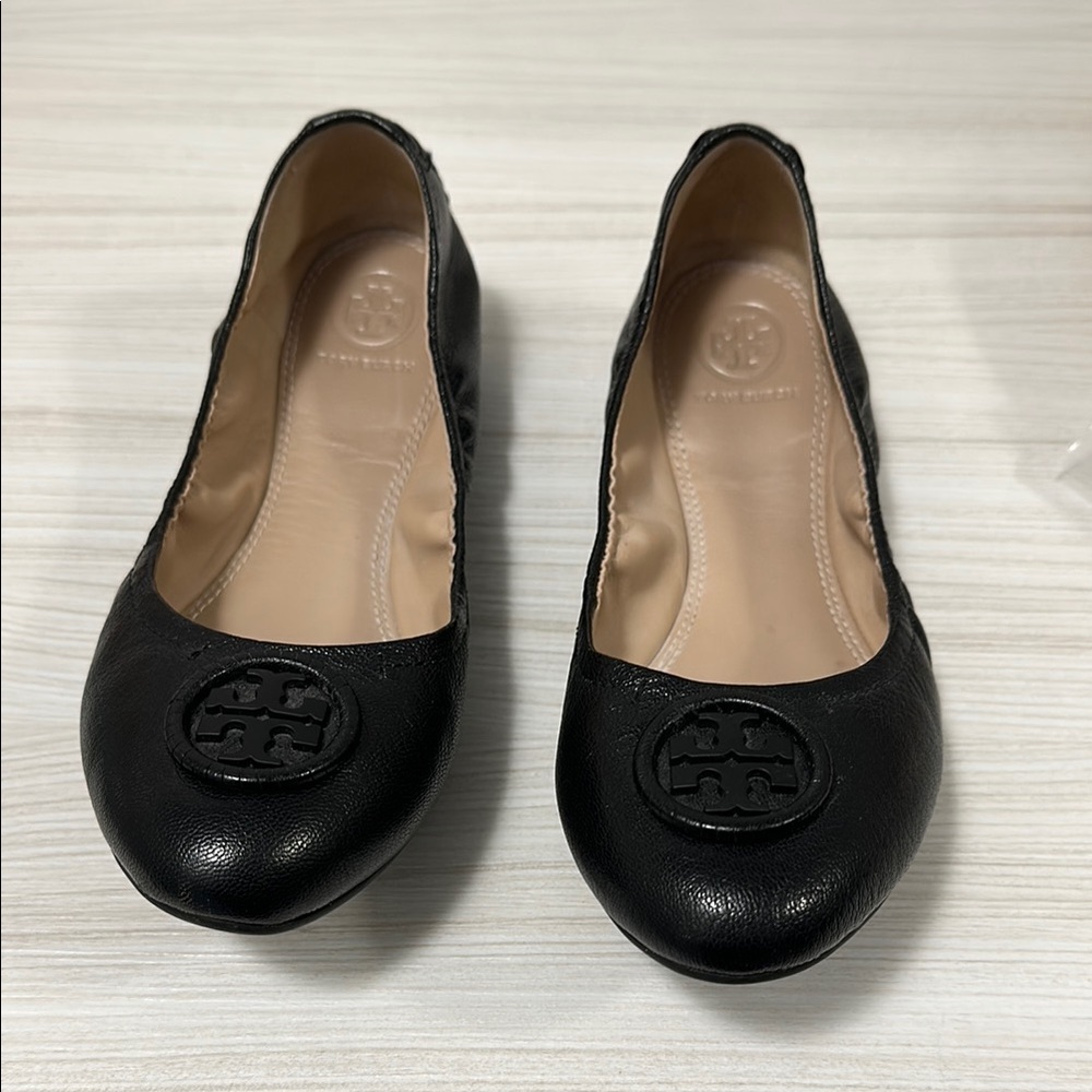 Tory Burch Black Women's Ballet Flats